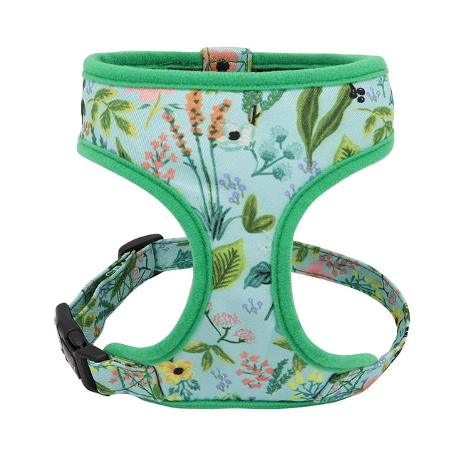 Romantic Flowers Dachshund Dog Harness