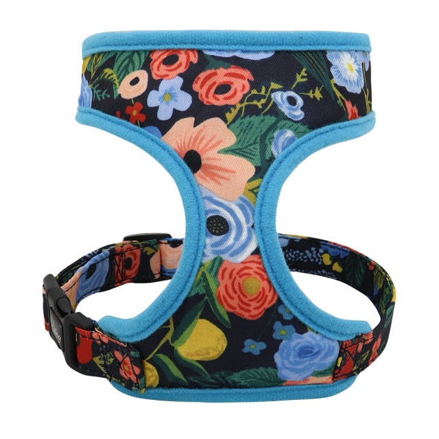 Romantic Flowers Dachshund Dog Harness