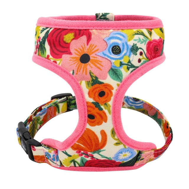 Romantic Flowers Dachshund Dog Harness